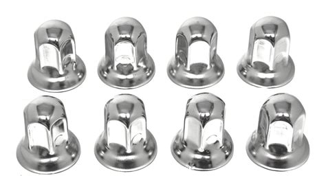 Wheel Masters Lug Nut Covers Stainless Steel Ford 78 Qty 8