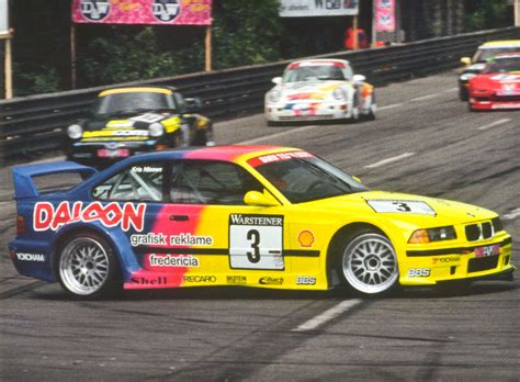 You'd think that the interest of celebrity owners like the late paul walker would have caused a spike in interest, but the combination of availability and late 1990s styling means that the e36 remains. BMW M3 (E36) GTR ADAC GT BMW Motorsport #3 1993