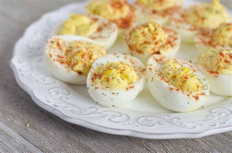 The eggs are delicious, and it's. Classic Deviled Eggs - Stylish Cravings Appetizer Recipes