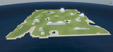 2d Tile Map Implemented As 3d Terrain Runity3d