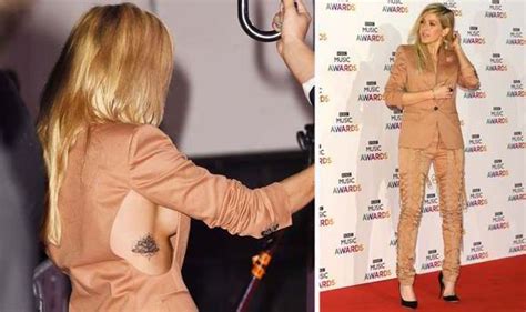 Ellie Goulding Flashes Some Side Boob At Bbc Music Awards Celebrity News Showbiz And Tv