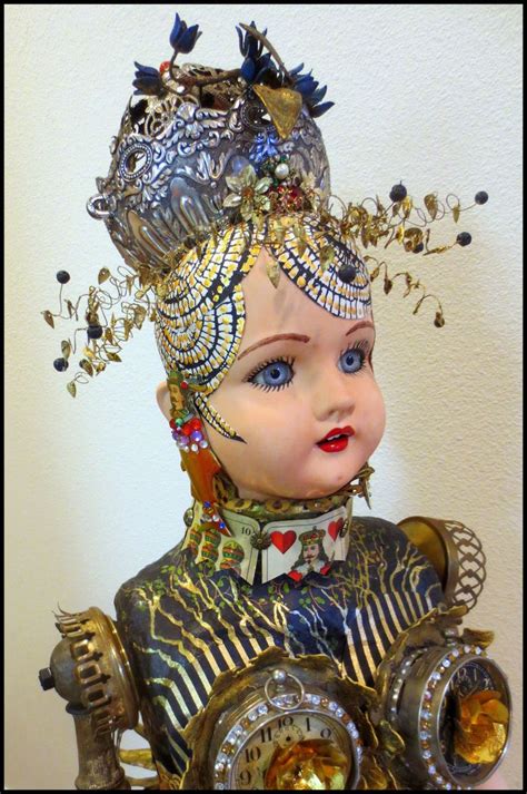 Whimsical Curiosities Assemblage Sculptures Assemblage Art Dolls