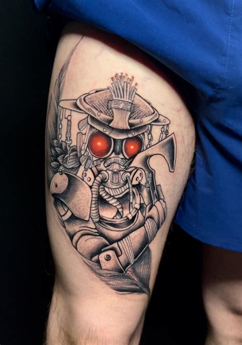 In honor of my First 20 bomb. Got a bloodhound tattoo : r/apexlegends