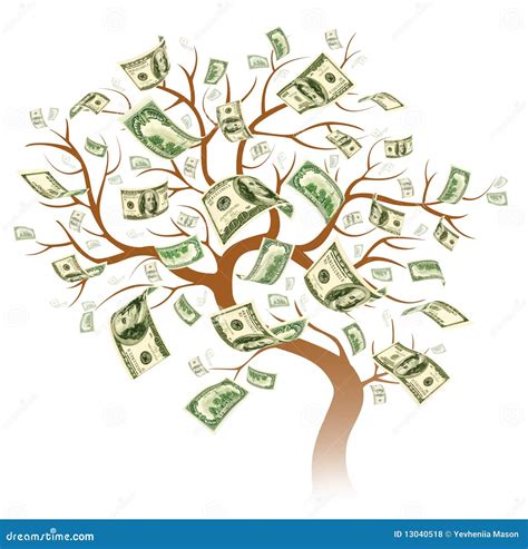 Dollar tree stock illustration. Illustration of concepts - 13040518