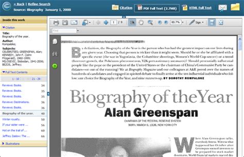 Biography Reference Center Pdf Full Text Viewer