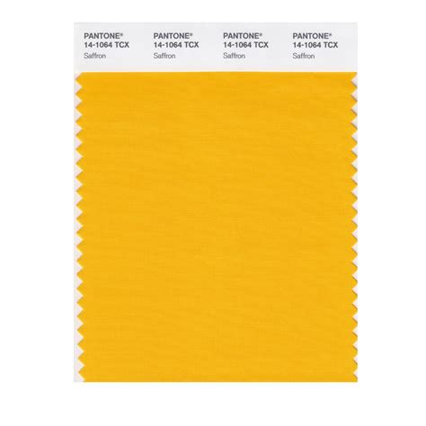 Saffron Pantone Yellow Pantone Color Palette Yellow