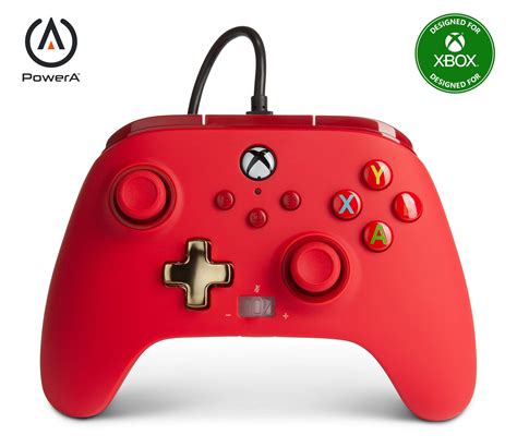 Buy Powera Enhanced Wired Controller For Xbox Series Xs Red
