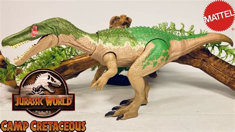 Mattel Camp Cretaceous Baryonyx “grim” Review Jurassic World Primal