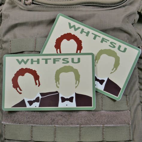 Whtfsu Stepbrothers Sticker Violent Little Machine Shop