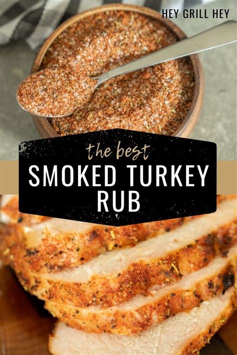 This Smoked Turkey Rub is the perfect combination of BBQ flavors and