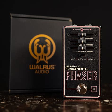 Walrus Audio Fundamental Series Phaser Pedal Reverb