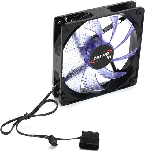 120mm Computer Case Mining Rig Silent Led Cooling Fans 4pin Pc Cooling