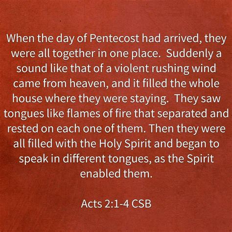 The Day Of Pentecost In The Bible Verses Pentecostdate