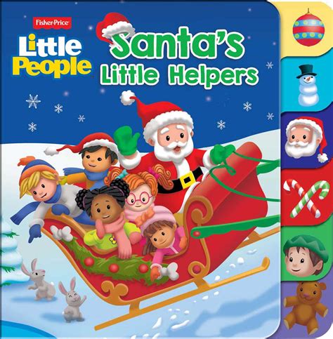 Fisher Price Little People Santas Little Helpers Book By Gina Gold