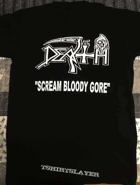 Death Death Scream Bloody Gore Shirt Tshirt Or Longsleeve