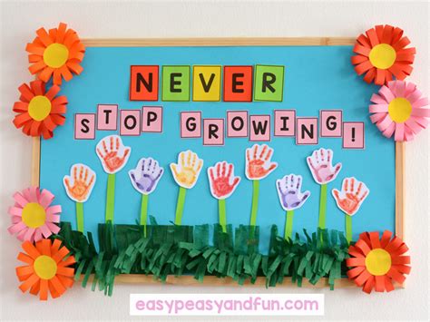 Polyvore soft neutral color schemes such as khaki. Spring Bulletin Board Ideas for Your Classroom - Easy ...