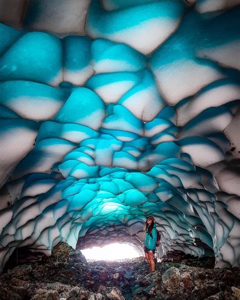 Ice Cave In Patagonia Argentina Rmostbeautiful