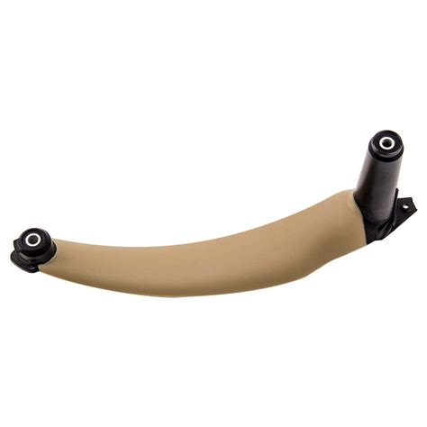 Fits front or rear doors, right (passenger's) side only. Compatible for BMW E70 X5 E71 X6 Left Inner Door Panel Pull Handle Beige Color 51416969403