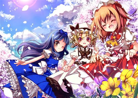 2880x1800px Free Download Hd Wallpaper Anime Touhou Luna Child