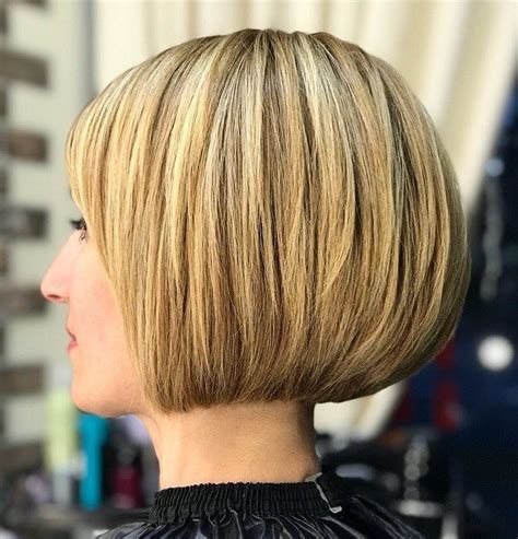 Inverted bob with bangs and layers is such a fun way to upgrade your hair this spring. 60 Best Short Bob Haircuts and Hairstyles for Women ...
