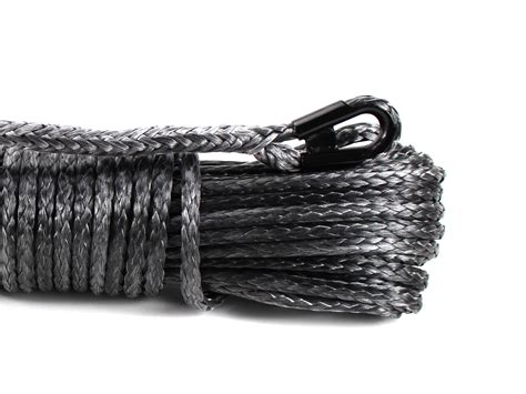 716 X 90 Ft Synthetic Winch Rope Tactical Recovery Equipment