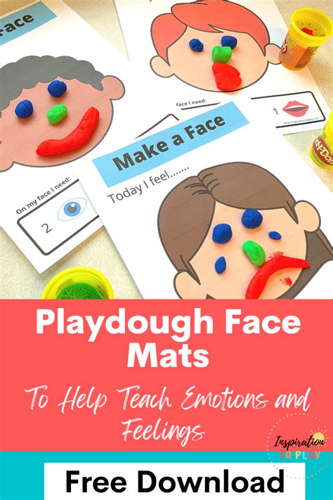 Fun And Simple Playdough Faces Activity To Teach Kids Emotions Artofit