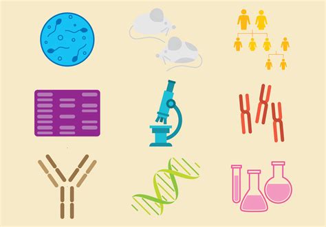 Molecular Biology Icon Vectors Download Free Vector Art Stock