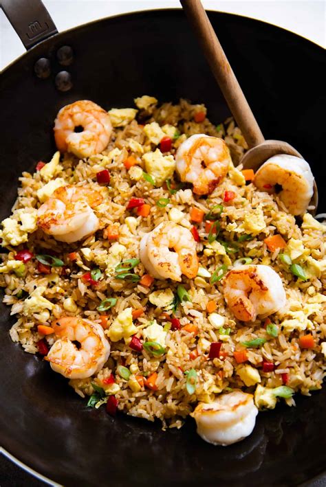Easy Shrimp Fried Rice Recipe With Egg Wheat Dary1939