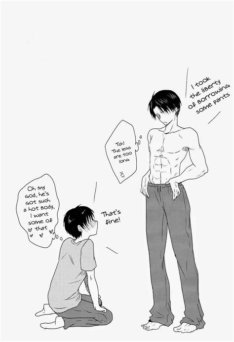 Levi X Eren Ereri Riren Милый аниме мальчик Атаке титанов Аниме