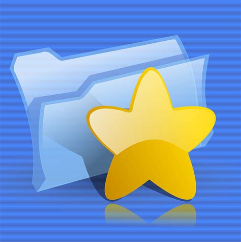 Download Folder Star Favorites Royalty Free Vector Graphic Pixabay