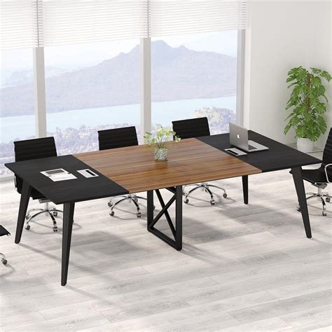 8ft Conference Table 945l X 472w Inch Large Modern Office Etsy