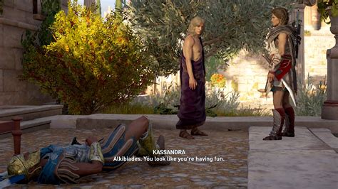 Assassins Creed Odyssey Alkibiades How To Complete The Side Quests
