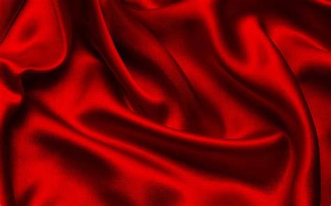 Descargar Fondos De Pantalla 4k Rojo De Seda Tela De Textura De Seda