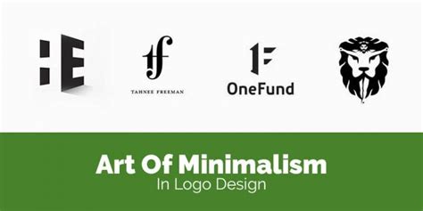 Art Of Minimalism In Logo Design