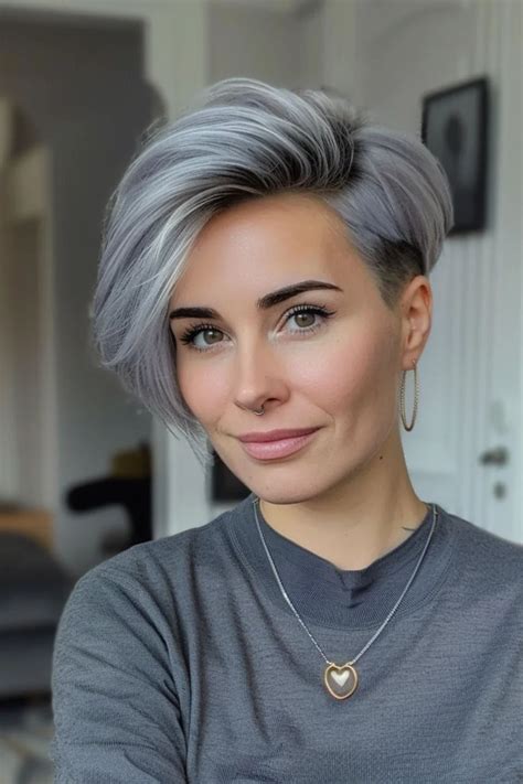 21 Stunning Silver Hairstyles That Will Make You Fall in Love with Gray