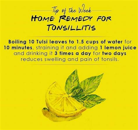 Tips To Cure Tonsillitis At Home By Dt Neha Suryawanshi Lybrate