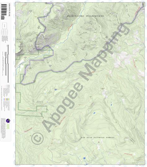 Granite Peak Co Amtopo By Apogee Mapping Inc