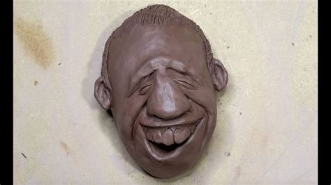 Amazing Ceramic Art How To Make A Smiling Face Clay Sculpting Clay Mask Art Sculpting