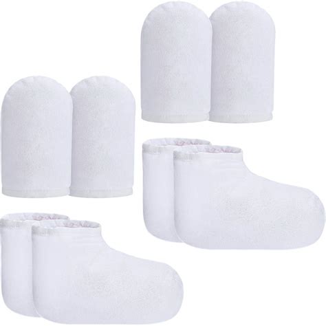 Amazon Com Bememo Pairs Paraffin Wax Mitts And Booties Wax Bath