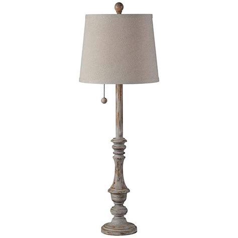 Shop the biggest selection of buffet lamps at the best prices from at home. Forty West Henry Graywash Woodgrain Candlestick Buffet Lamp - #19N84 | Lamps Plus | Buffet lamps ...