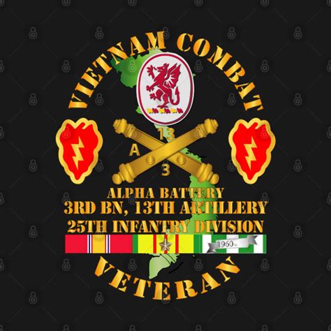 Vietnam Combat Veteran W A Btry 3rd Bn 13th Artillery Dui 25th Id