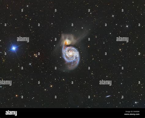 M51 Whirlpool Galaxy Hi Res Stock Photography And Images Alamy