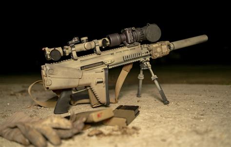 Wallpaper Machine Military Assault Rifle Scar 17 Images For Desktop