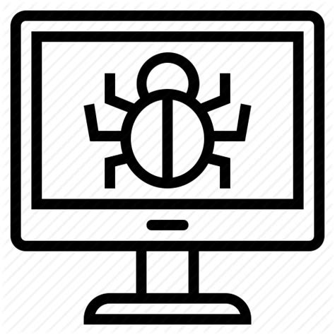 Computer Bug Icon 354506 Free Icons Library