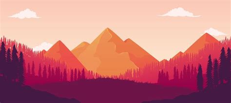 Landscape Vector Art Icons And Graphics For Free Download