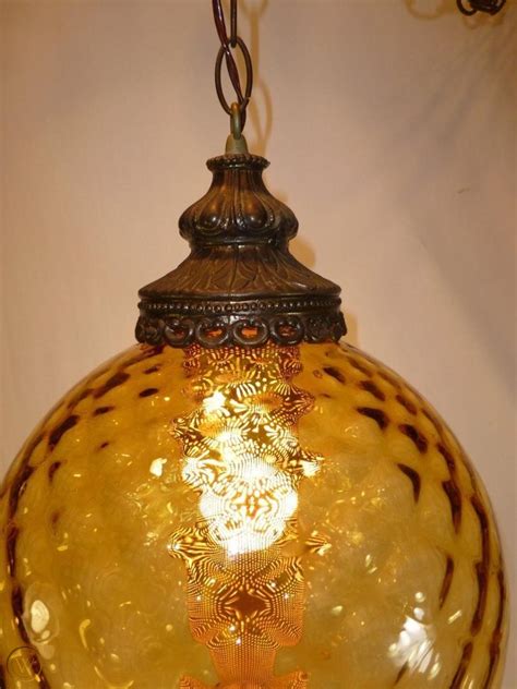 Shop for swag hanging lamps at alibaba.com and save time and money on major roadwork projects. Vintage Swag Lamp Amber Glass Mid Century Retro Hanging ...