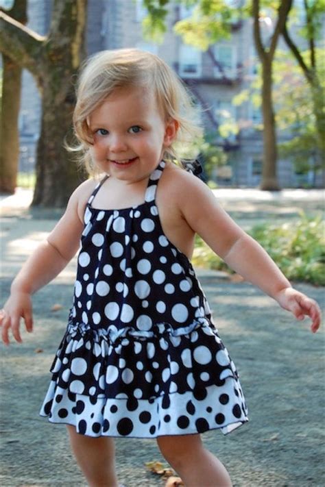 Baby Girl Polka Dot Dress Perfect For A Hot Day To Twirl In Sizes Nb