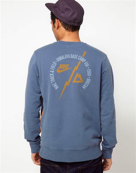 Women's hoodies and sweatshirts (464 results). Nike Vintage Marl Crew Sweatshirt in Blue for Men | Lyst