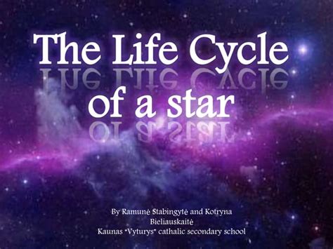 The Life Cycle Of A Star Ppt