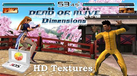 Dead Or Alive Dimensions ~ Ai Upscale Textures Preview And 60fps Patch Citra 4k 3ds Pc Test